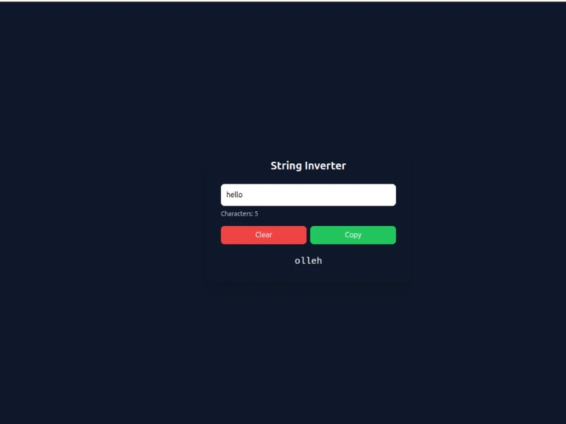 String Inverter project screenshot